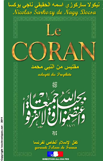 Nicolas Sarkozy invente l'Islam de France